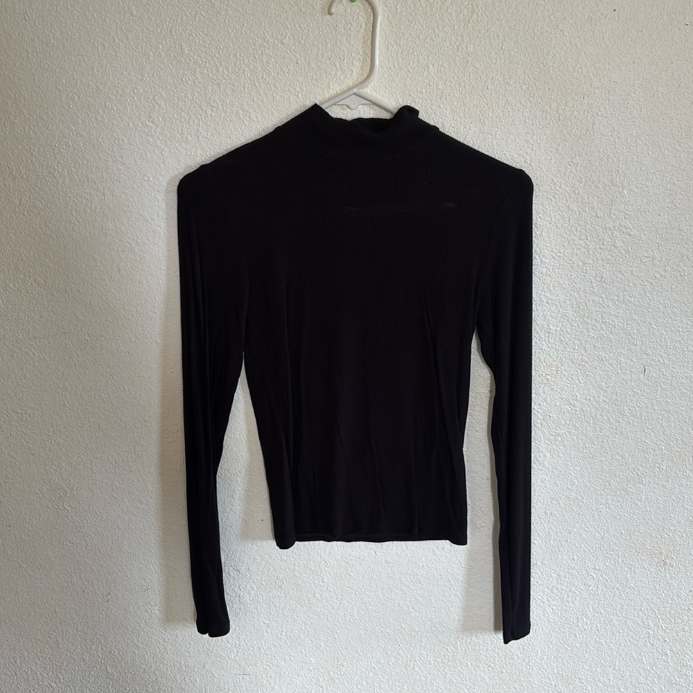 Ribbed turtle neck - Picture 1 of 2